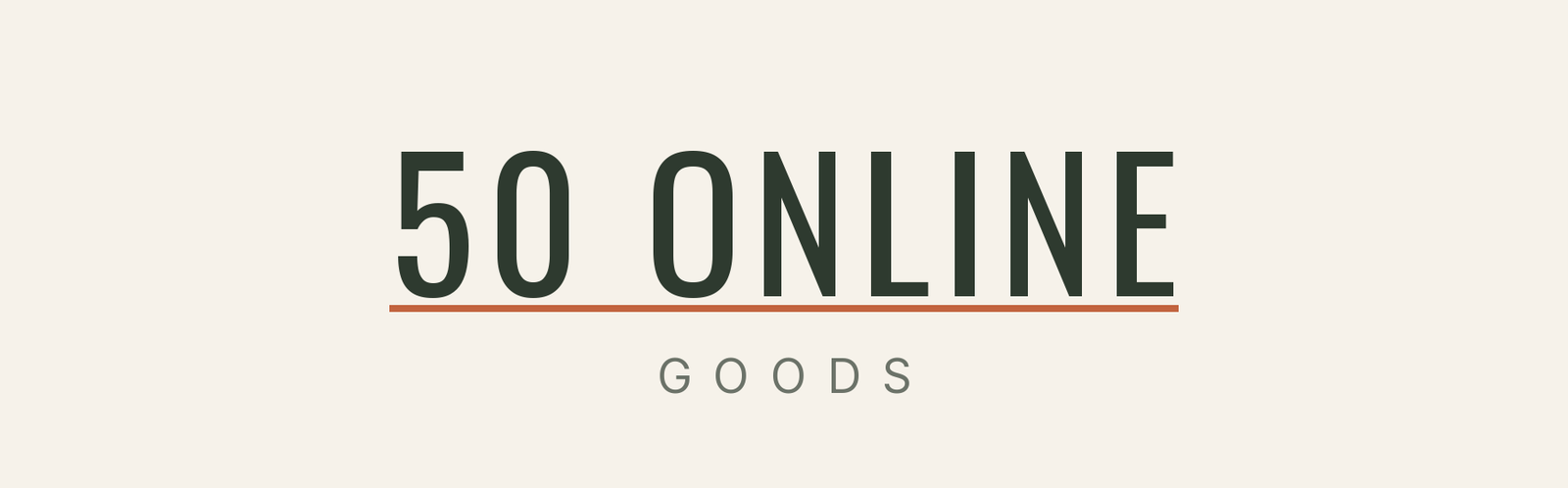 50 Online Goods
