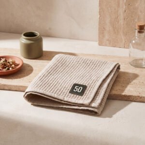 Waffle Linen Hand Towel